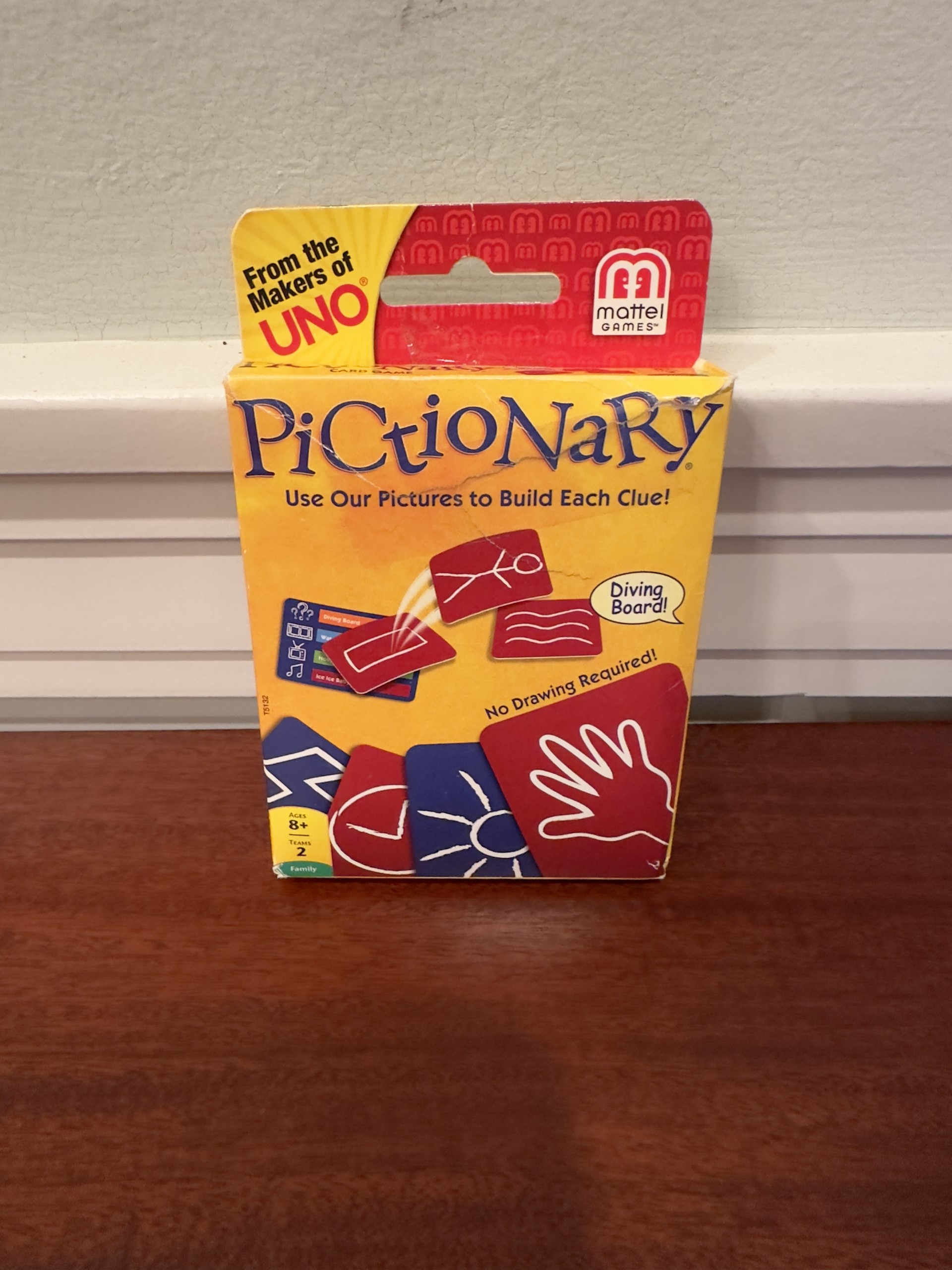 Pictionary Card Game - College Prep Stooping Club