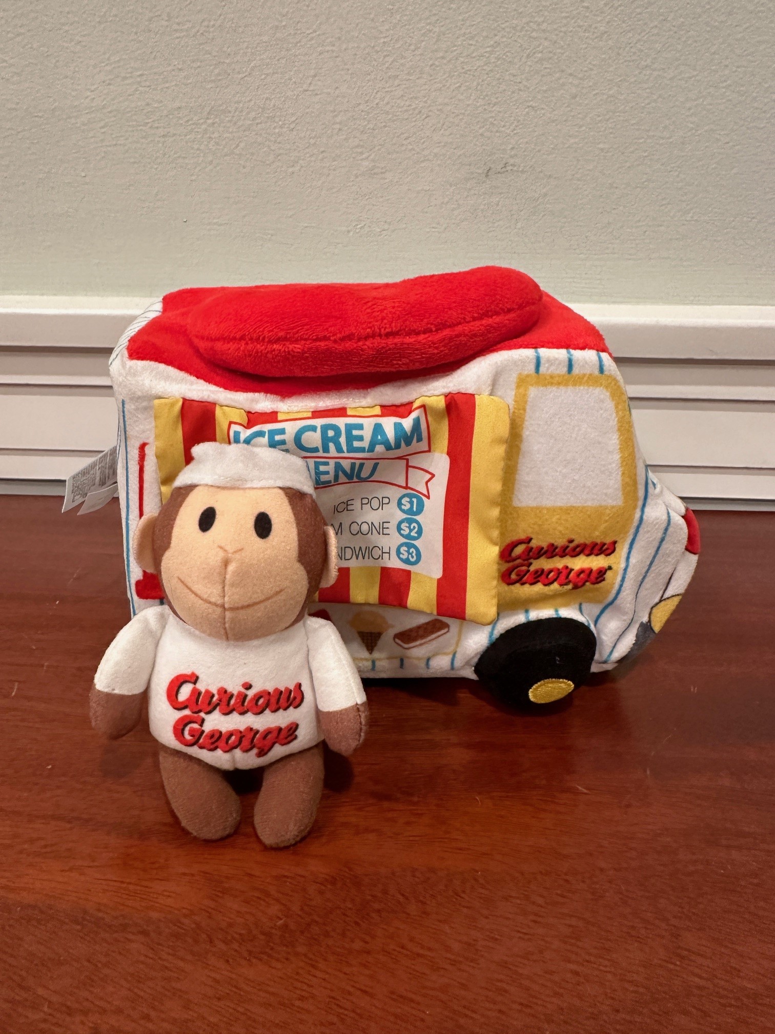 Curious George Ice Cream Truck Play Set